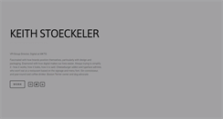Desktop Screenshot of keithstoeckeler.com